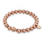 18 Karat Roségold | Vergoldetes Buddha-Armband